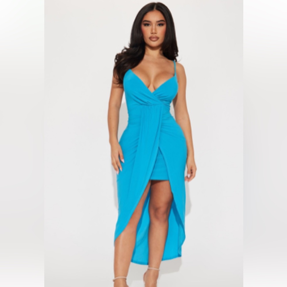 Blue brand new dress
